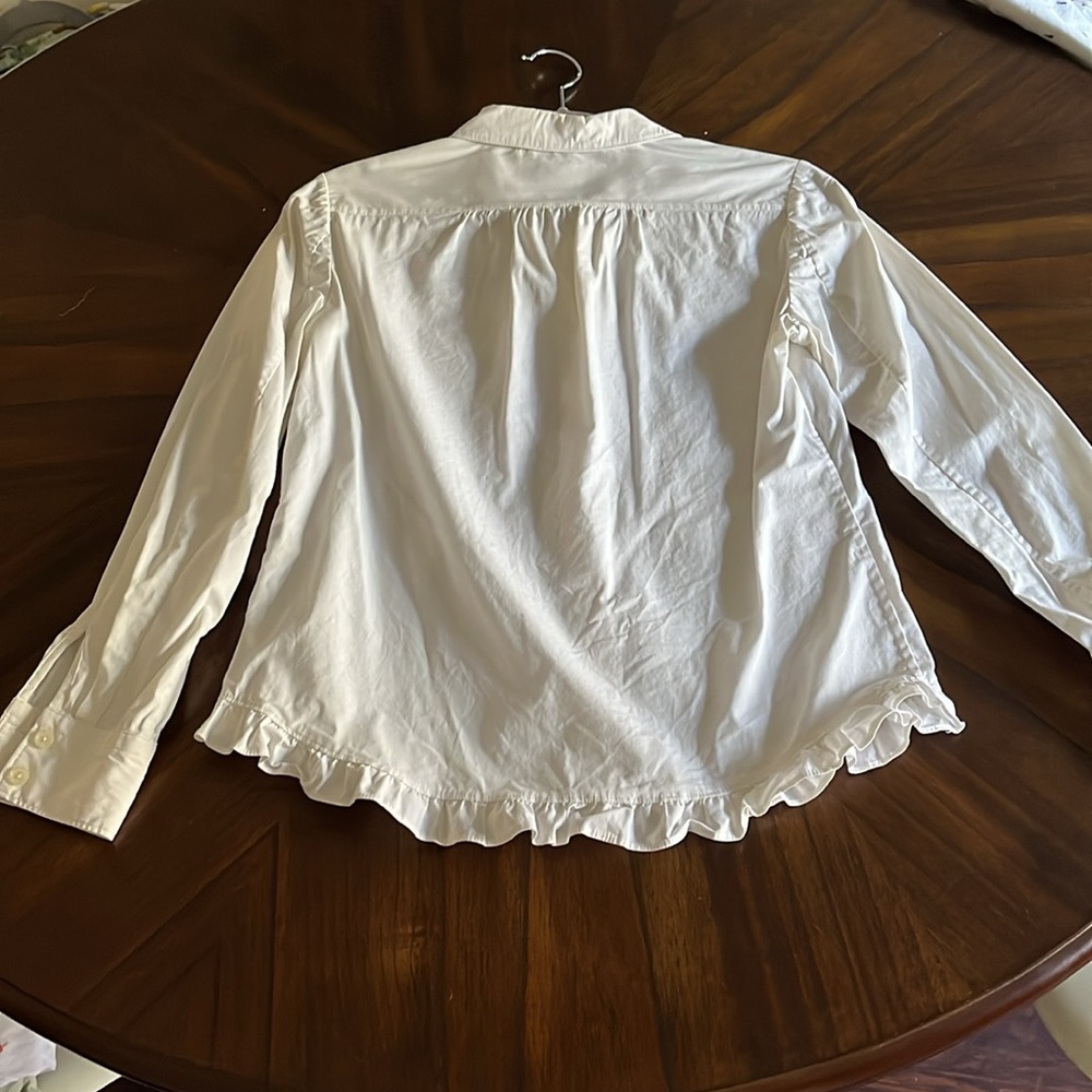 Kate Spade Ruffle Button Down - Picture 5 of 5